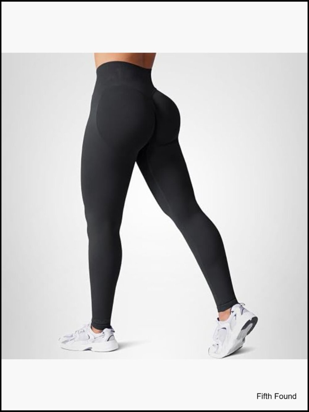 Seamless Scrunch Workout Leggings Medium Waist Tummy Control Butt Lifting Gym